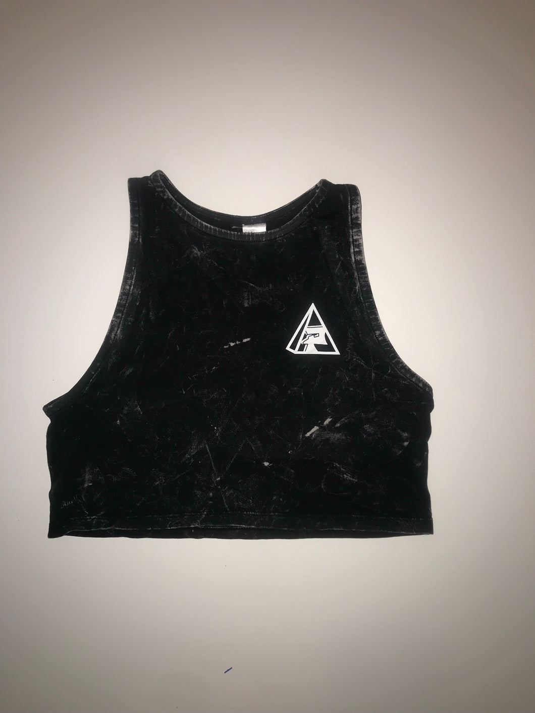 Distress Crop Top