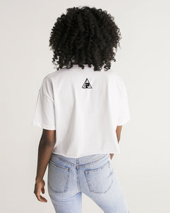 Cropped over size tee